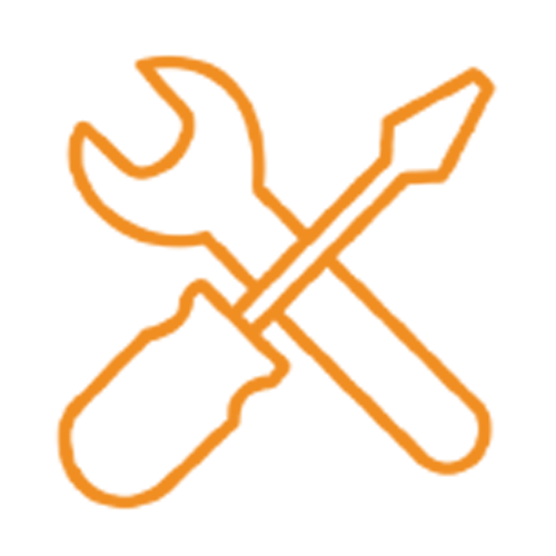 Icon of a spanner and screwdriver